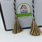 Hand-wound tassel hanging spike