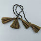 Hand-wound tassel hanging spike